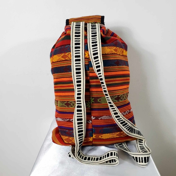 Aruba Fabric Multicolor Backpack - Picture 4 of 10